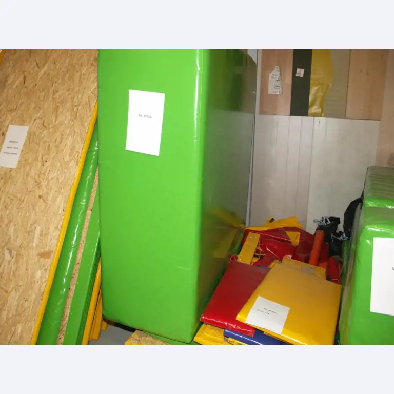 Construcción en bastidor de un parque infantil cubierto con accesorios, Monkey Grove, pista Ninja, "esponjas" de juegos blandos-12